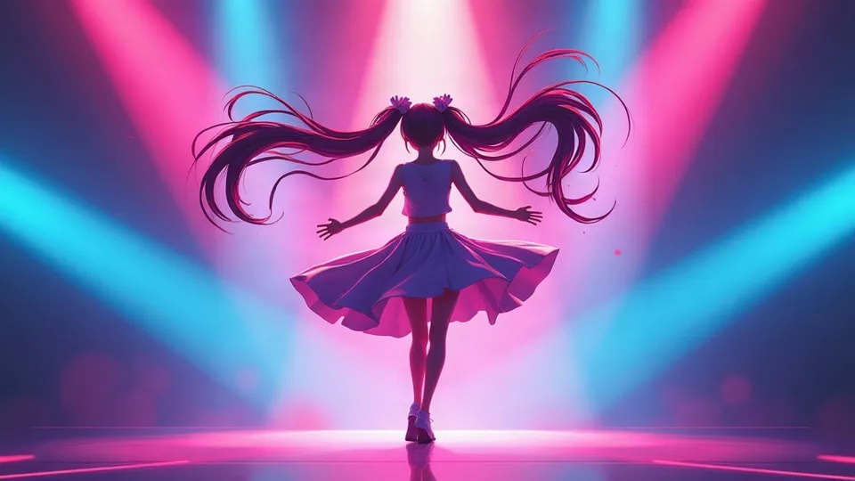 Illustrated Character Dance MV