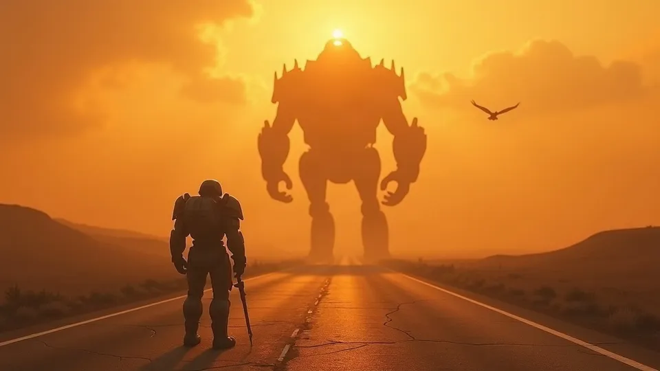 Apocalyptic Wasteland Sci-Fi Short
